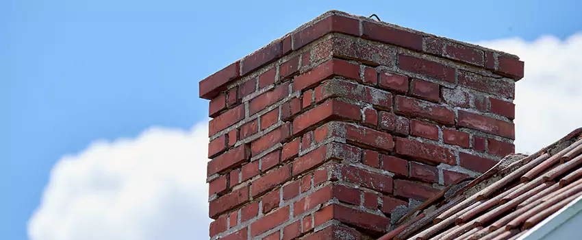 Brick Chimney Flue Installation in Mineral Wells, TX