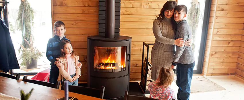 Morso Cast Iron Fireplace Insert Installation in Mineral Wells, Texas
