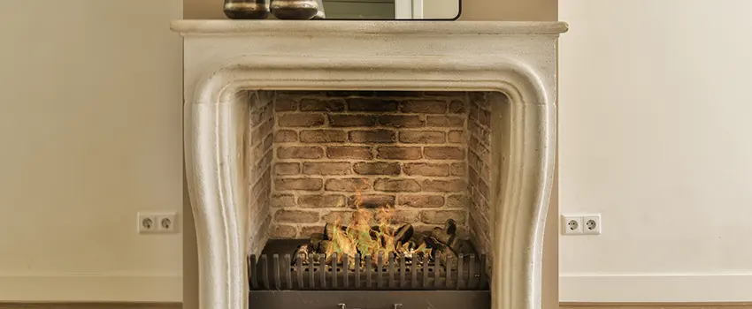 Vintage-style Fireplace Redesign in Mineral Wells, Texas