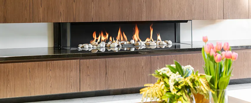 Double-height Fireplace Design Refurbishment in Mineral Wells, Texas